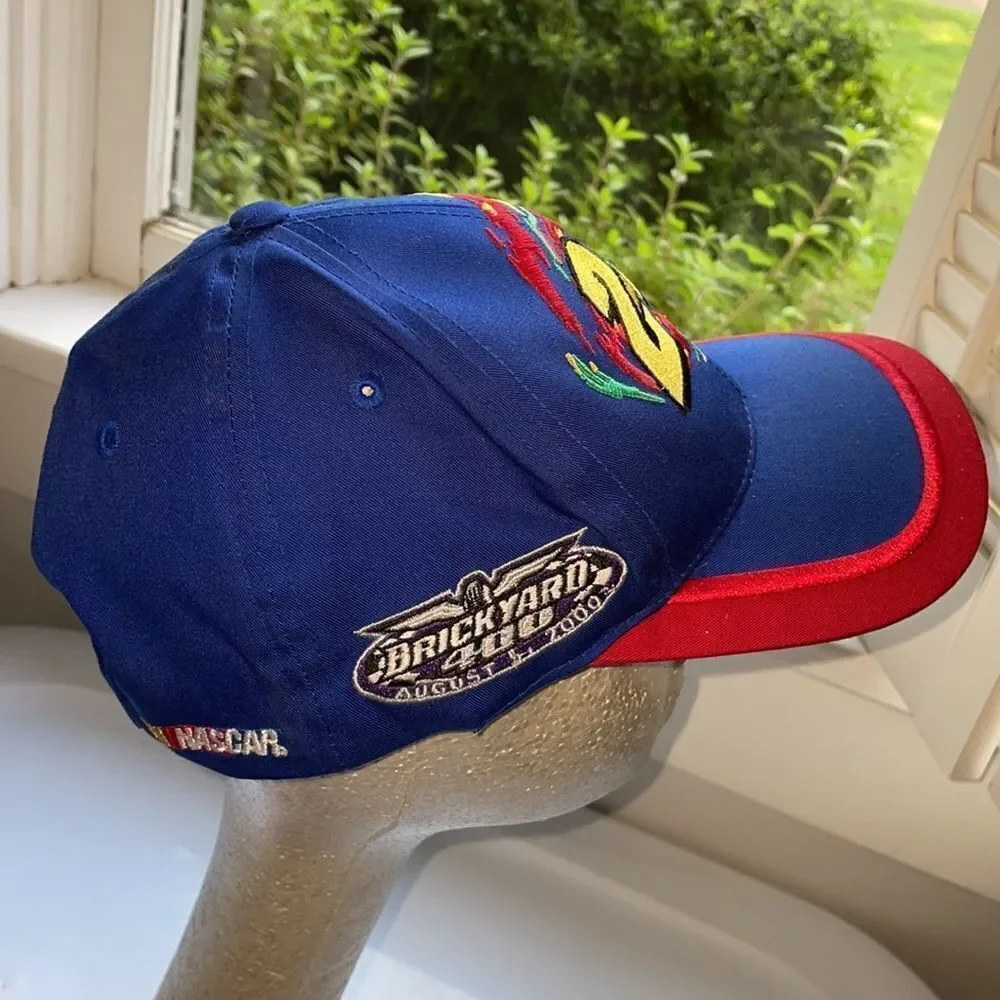 Vintage 2000 Nascar Jeff‎ Gordon Brickyard 400 embroidered “24” cap